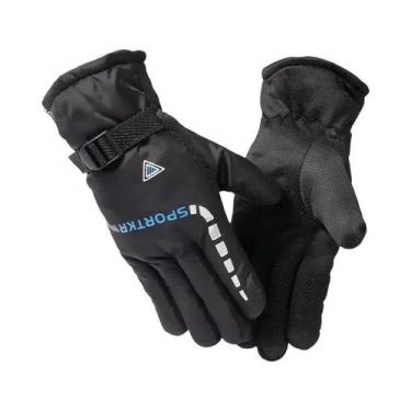 Imagem de Luvas Térmicas Impermeáveis Unissex Para Ciclismo De Inverno, Antiderr