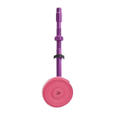 Imagem de UGPLM Câmara de ar para bicicleta com válvula Presta metálica em TPU Premium Multi Valve Repair 700x23-32C, ideal para bicicletas cruiser, 30g, Válvula de 65 Mm