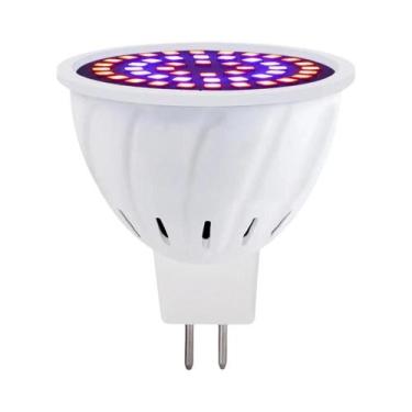 Imagem de Luz De Cultivo LED De Espectro Completo E27 E14 MR16 GU10 3pcs Lâmpada