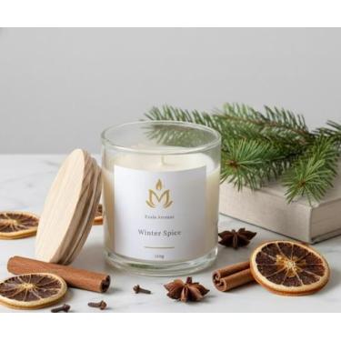 Imagem de Vela Aromática Copo 150g - Exala Aromas, Winter Spice