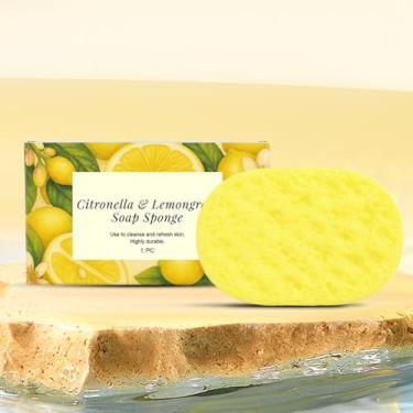 Imagem de Esponja de banho | Esponja de lavagem reutilizável para tomar banho | Ferramenta de banho de peeling suave para banheiro, viajantes, hotéis, spa, usuários, homens, mulheres, família, casa, viagem