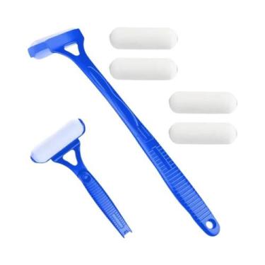 Imagem de Aplicador De Loção Portátil E Dobrável Com Cabo Longo Para Protetor So