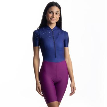 Imagem de Macaquinho Ciclismo Feminino Marcio May Moove Malbec-Feminino