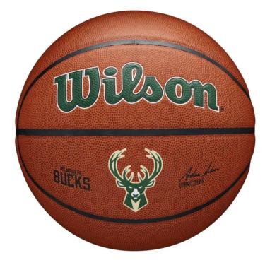 Imagem de Bola De Basquete Wilson Nba Team Alliance Mil Bucks-Unissex