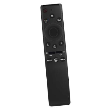 Imagem de Controle remoto universal de substituição para Samsung Smart TV LCD LED UHD TV QLED 4K HDR TV, com Netflix, teclas fáceis Prime-Video