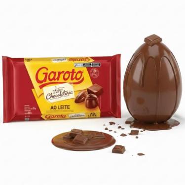 Imagem de Chocolate Barra Ao Leite 2,1 Kg Garoto Para Cobertura Nestlé