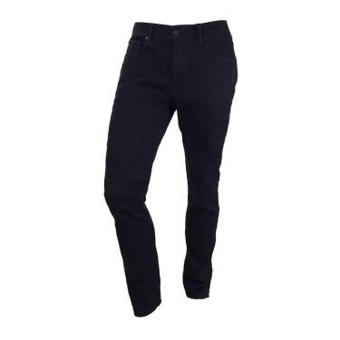 Imagem de Calça Sarja Masculina Hard Denim Slim Fit Preta - OP10097-Masculino