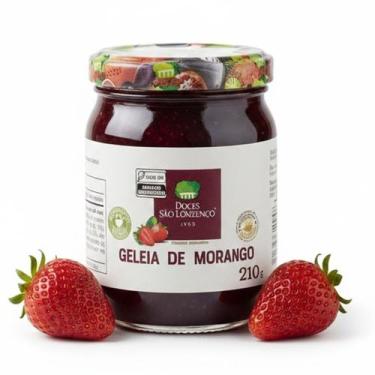 Imagem de Geleia de Morango Tradicional São Lourenço 210g