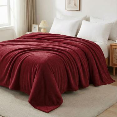 Imagem de Kit 2 Mantas Cobertor Casal Microfibra Super Macio Com Conforto Térmico Premium Casa Dona
