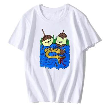 Imagem de Camiseta Masculina De Verão Da Moda Marceline Adventure Time, Camiseta