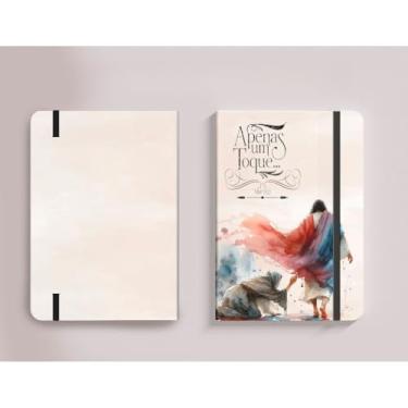 Imagem de Caderno A5 capa dura 160 páginas papel pólen estilo moleskine para anotações, caderneta para estudo e organização, caderno de anotações pautado ou sem pauta, não acompanha caneta (APENAS UM TOQUE,SEM pauta (para Desenhar))
