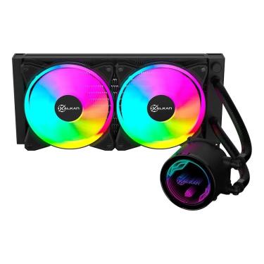 Imagem de Water Cooler Kalkan Iota V2 240 RGB 240mm TDP 250W KLK00068
