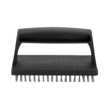 Imagem de Escova De Limpeza Para Grelhas De Aço Inoxidável Com Cabo Longo Para C