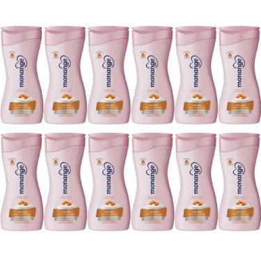 Imagem de kit Creme Hidratante Corporal Monange Leite De Amêndoas 200ml - 12 Uni