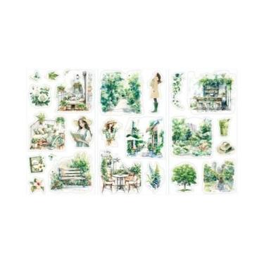 Imagem de 6 Adesivos De Material Duplo Mr. Paper, 6 Estilos, Decoração Criativa 