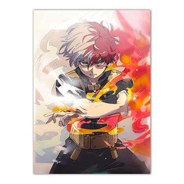 Imagem de Pôster de arte de parede Picture My Heros Academias Anime 30x40cm - yi