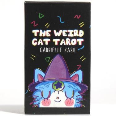 Imagem de Jogo de cartas Weird Cat Tarot Family com cartas de baralho de tarô - 