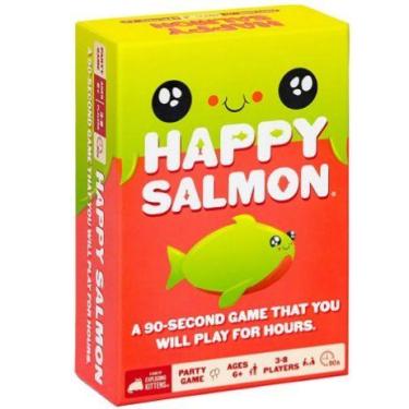 Imagem de Jogo de cartas Happys Salmons Fun Family para adultos, adolescentes e 