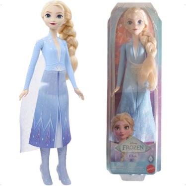 Imagem de Boneca Frozen Reinha Elsa Frozen II Saia Cintilante Mattel, Frozen