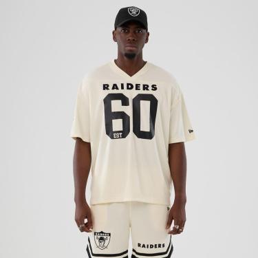 Imagem de CAMISETA NEW ERA OVERSIZE OAKLAND RAIDERS NFL OFF WHITE-Masculino