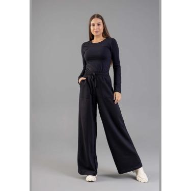 Imagem de Blusa Básica Manga Longa Feminina em Cotton Just Basic-Feminino