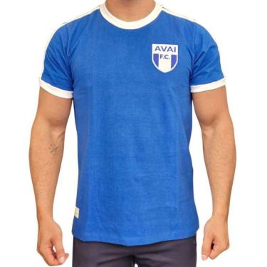 Imagem de Camiseta Avaí 1970 Azul Oficial Licenciada Retro Mania-Unissex