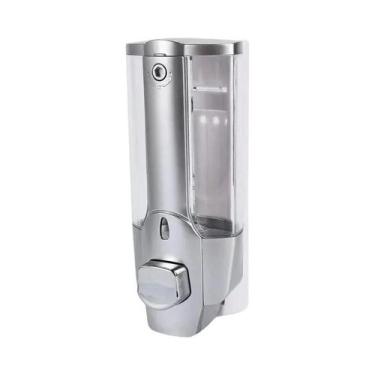 Imagem de Dispensador De Sabonete Líquido E Shampoo De Parede 350ml Para Banheir