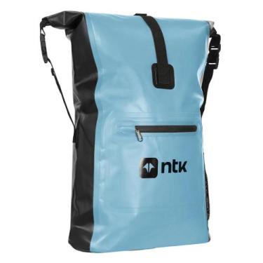 Imagem de Mochila Estanque NTK 25L 100% Impermeável PVC 500D Cinza