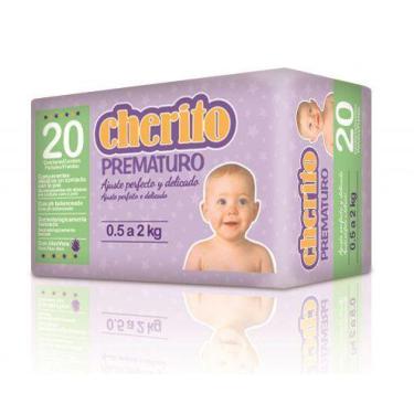 Imagem de Fralda Infantil Cherito Prematuro 20 Unidades