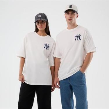 Imagem de MLB NEW ERA CAP GRPHC OS TEE NEYYAN WHI-Masculino