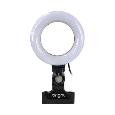 Imagem de Ring Light para Monitor Bright ST002 USB com Presilha 4 10 Níveis de B