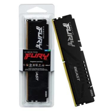 Imagem de Memória Kingston Fury Beast, 16GB, 5200MHz, DDR5, CL40, Preto - KF552C40BB-16