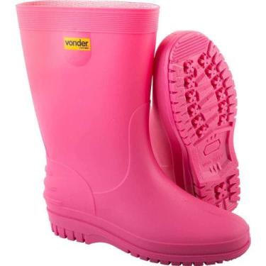 Imagem de Bota de Pvc, Rosa, com Forro, 40/41, Vonder OstenVonder