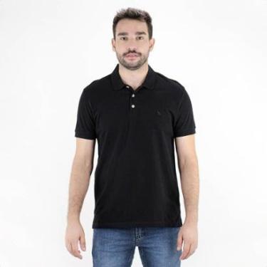 Imagem de Camiseta Polo Reserva Piquet Clássica Preto - Masculino-Masculino