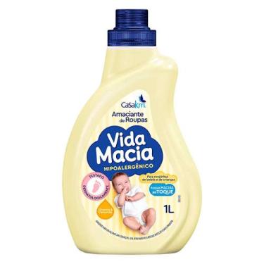 Imagem de Amaciante Glicerina e Camomila Vida Macia 1L - Casakm