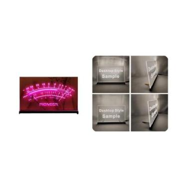 Imagem de Letreiro De Neon LED 3D Esculpido Pioneer Peak VU dB Arte De Parede Pa