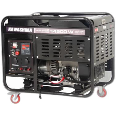 Imagem de Gerador à Diesel Dgr-15000 Monofasico 14,5kw Kawashima