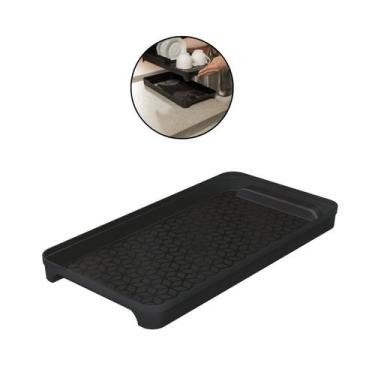 Imagem de Bandeja Coletora De Agua Escorredor Secador Louça UZ Preto