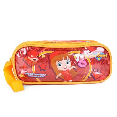 Imagem de Estojo Duplo Infantil Clio Style Os Aventureiros Gigi-Feminino