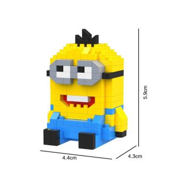 Imagem de Brinquedo Blocos de Montar Infantil Q5040 Educativo com Animais em Plástico ABS Ecológi...