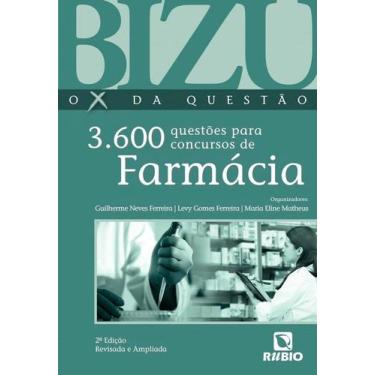 Imagem de 3.600 questões para concursos de farmácia, 3