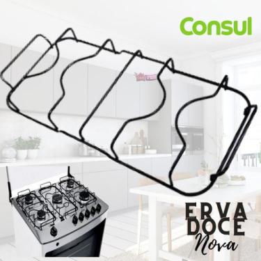 Imagem de Grelha Trempe Grade Fogão Consul Erva Doce Nova LATERAL Sem Pino Unida