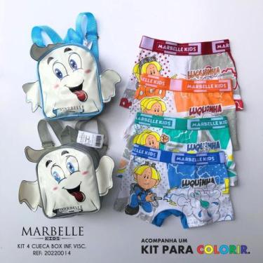 Imagem de Kit Cueca Infantil com 4 - Marbelle
