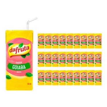 Imagem de Suco Dafruta Sabor de Goiaba 200ml 27 Unidades