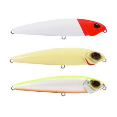 Imagem de Kit 3un Iscas Artificiais Superfície Marine Sports Snake 90 9cm 11g, K