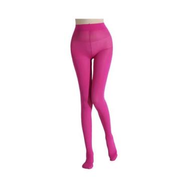Imagem de Meia-calça Feminina Verde Oliva 80D De Veludo De Alta Elasticidade Tam