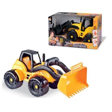 Imagem de Trator Pá Carregadeira Articulada com Manopla Construction Sortidos - 