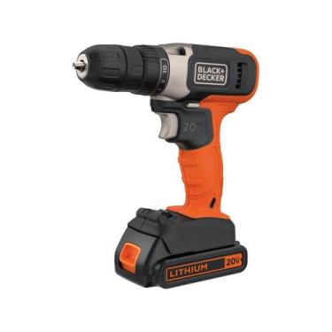 Imagem de Parafusadeira black decker c/1bat 20v 1.5ah