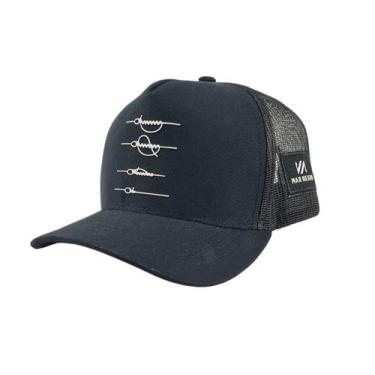 Imagem de Boné Mar Negro Esportivo 2024 - Varios Modelos, Nó preto