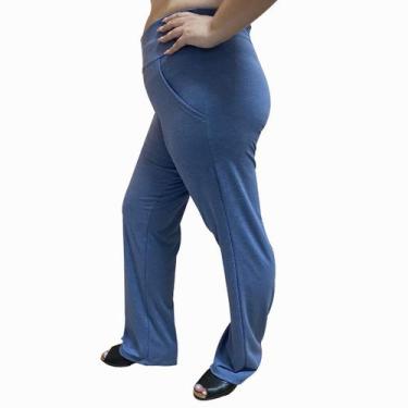 Imagem de Calça Bailarina Plus Size Gestante em Viscolycra - Linda Gestante, 58,